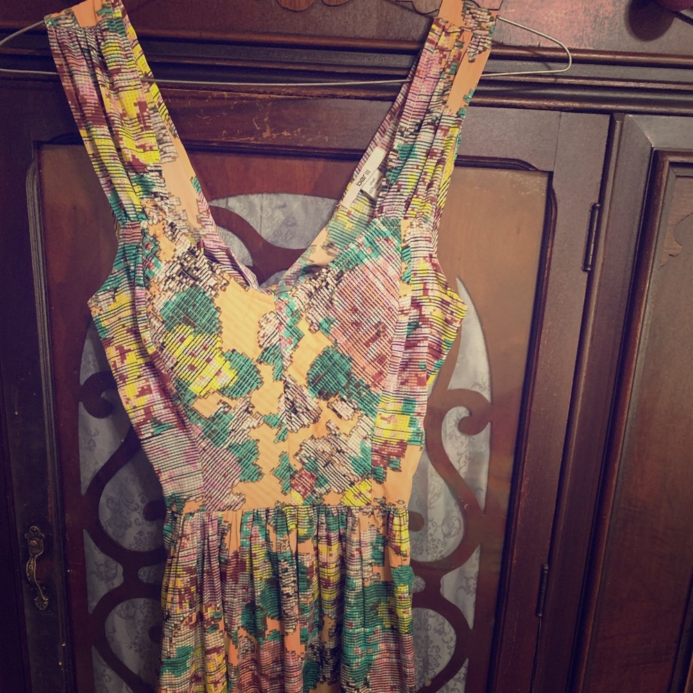 Open back Tie summer sun dress